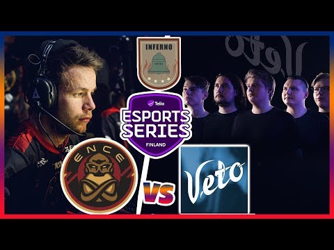 ENCE vs VETO Highlights [Inferno] - Telia Esports Series Season 1