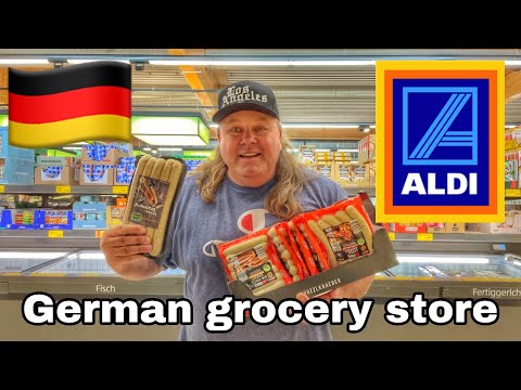 Exploring German Supermarket Aldi compare to American Grocery store 2022