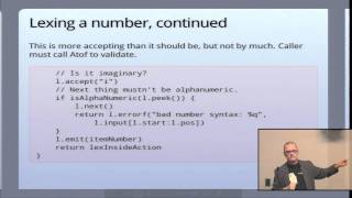 Lexical Scanning in Go - Rob Pike