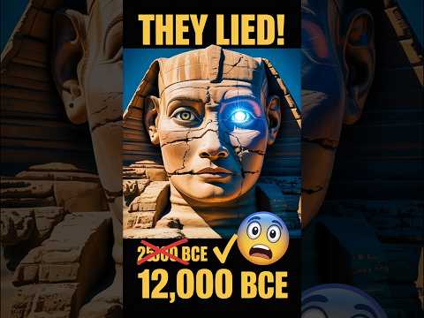 They Lied About the Sphinx's Real Age! 🤯 #AncientEgypt #mystery #sphinx #Egypt #Archaeology #pyramid