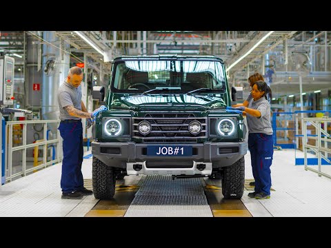 Building The Grenadier | Ineos Grenadier Production Line