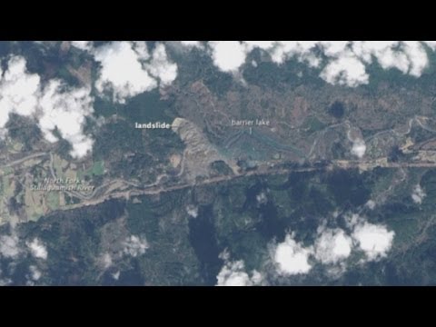 NASA images show aftermath of devastating Washington mudslide