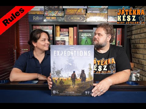 Expeditions – A Scythe folytatása? | Társasjáték bemutató - Játékra kész / Play Right Away