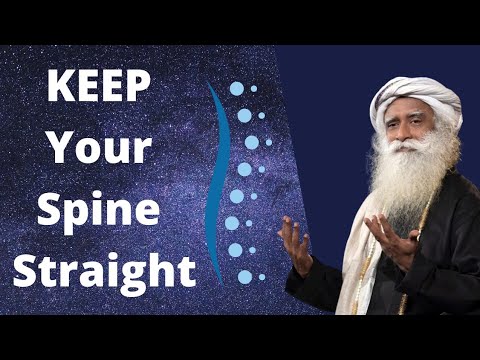 The Phenomenal Power Of Your Spine|| The Spiritual Significance of The Human Spine -Sadhguru