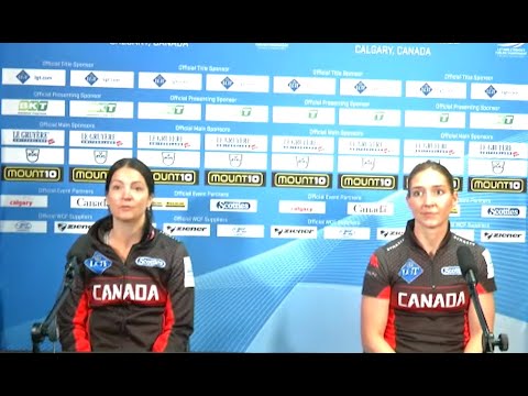 Draw 5 Media - 2021 LGT WORLD WOMEN’S CURLING  - Einarson (CAN) vs SUI (Tirinzoni) w/Estonia
