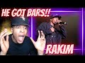 THIS IS REAL RAP!! FIRST TIME HEARING RAKIM - UPLIFT | REACTION