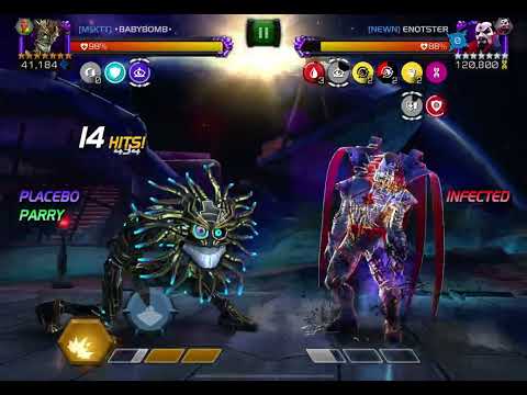 Warlock vs Node 1 Mr. Sinister