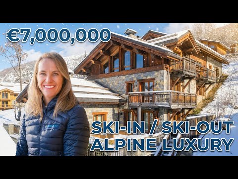 🏔️ €7,000,000 Luxury Ski-in Ski-out Chalet 🎿 | Saint-Martin-de-Belleville | 3 Valleys | A41355EH73