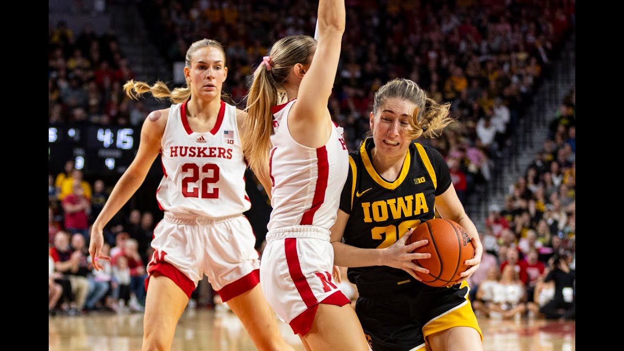 Iowa Women's Basketball Falls to Nebraska, Clark Eight Shy of Record