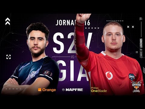 S2V ESPORTS VS VODAFONE GIANTS | Superliga Orange League of Legends | Jornada 16 | 2019