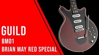 Video thumbnail for 1994 Guild BM01 Brian May Signature Red Special by Angel City Guitars