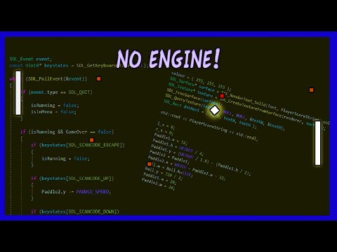 Making a Game from Scratch with SDL2 in 1 Week