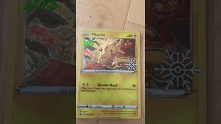 Top 3 pikas in my collection #pokemon #shorts #pokemontcg