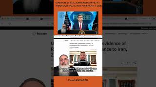 DIRETOR da CIA, JOHN RATCLIFFE, foi a MOSCOU HOJE, mas FOI FALAR o QUE?