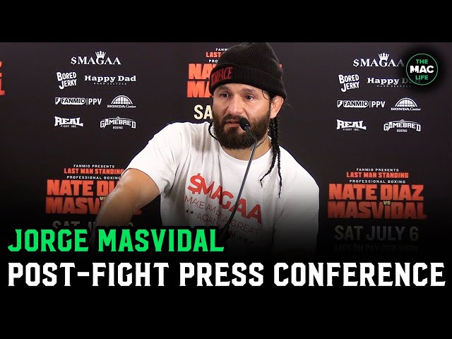 Nate Diaz: Jorge Masvidal reacts to 