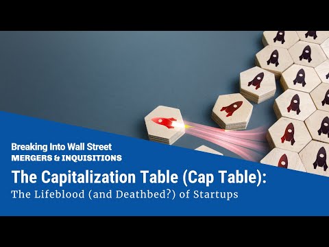 The Capitalization Table: The Lifeblood (and Deathbed?) of Startups — Breaking Into Wall Street (18 min)