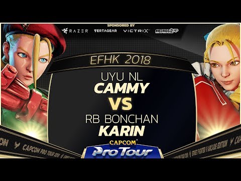 UYU NL (Cammy) vs RB Bonchan (Karin) - EFHK 2018 Pools - SFV - CPT 2018