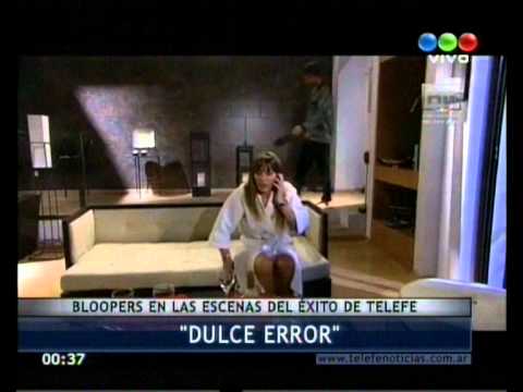 Dulce amor. Bloopers