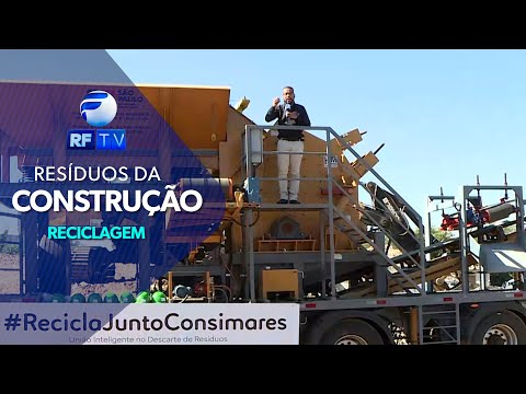 Consimares inaugura Usina Móvel que ajudará municípios a reciclar entulhos