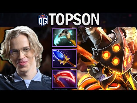 OG.TOPSON CLINKZ WITH VYSE AND AGHANIMS - DOTA 2 7.29 GAMEPLAY