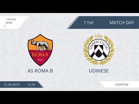 AFL19. Italy. Serie C. Day 7. AS Roma B - Udinese