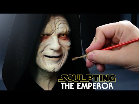Emperor Palpatine Sculpture Timelapse - Star Wars
