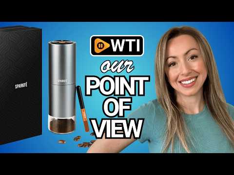 Portable Electric Coffee Grinder - WTI product video review