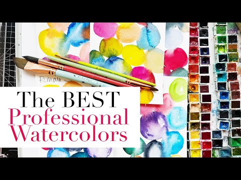 I Tried All the Watercolors and These 5 are the BEST!