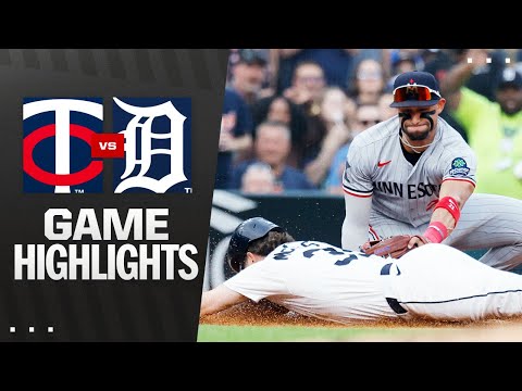 Twins vs. Tigers Game Highlights (8/4/25) | MLB Highlights