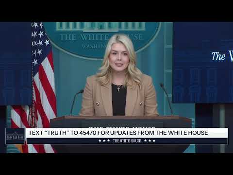 Press Secretary Karoline Leavitt Briefs Members of the Media, Jan. 15, 2026