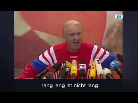 Trapattoni-Rede übersetzt für die jetztige Regierung und den Grünen