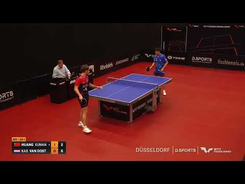 HUANGXUNAN-KAS VAN OOST-WTT Feeder Düsseldorf 2025-QLF DRAW-ROUND 1