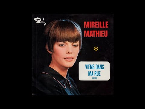 Mireille Mathieu - Viens Dans Ma Rue (Single, Vinyl, 7Inch, 45 RPM)