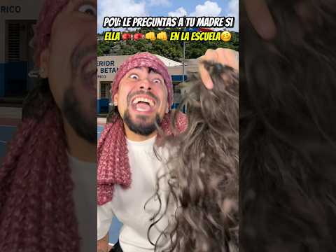 Cuando mami era IGUAL o PEOR que uno😂🥴 #humor #comedia #madres #mimadre #enlaescuela #enclase