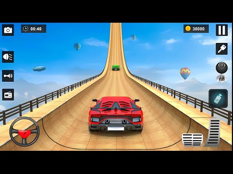 ✅Muscle Car Stunts Racing 2023 Mega Stunt Ramp Driving 3D Simulator Android GamePlay