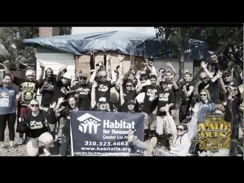 Murs, Living Legends, Ugly Duckling and more at Paid Dues 2013 Habitat For Humanity Project