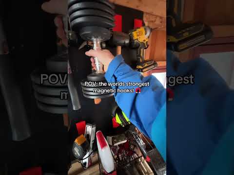 These magnetic hooks are absolutely crazy!! @GatorMagnetics I am loving it!! #magnet #magnetic