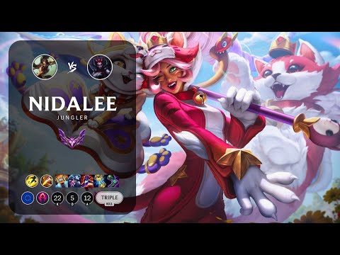 Nidalee Jungle vs Elise - EUW Master Patch 13.8
