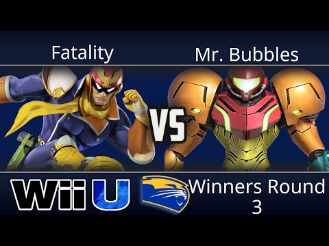 Smash @ Hooch - Fatality (Captain Falcon) vs Mr. Bubbles (Samus) - Smash 4 Winners Round 3