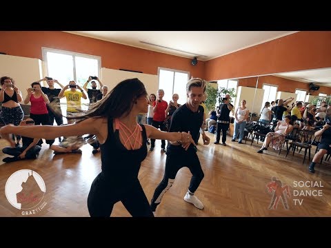 Jonatha Casarin &  Busra Araci - Salsa Workshop | Grazy Salsa Festival 2018