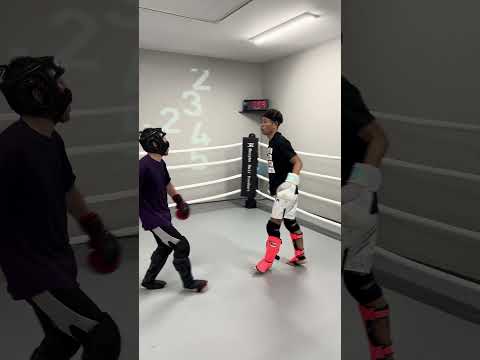 オヤジスパーリング🥊 #キックボクシング #ミット打ち #群馬県 #格闘技 #高崎 #boxing #mma #kickboxing