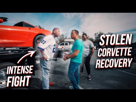 Crazy Man STEALS my Corvette! *INTENSE FIGHT to get it back* Video