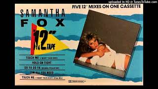 Samantha Fox- 04- I&#39;m All You Need- Extended Version
