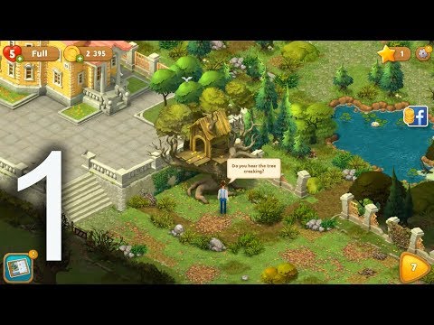 Gardenscapes New Acres - Gameplay Walkthrough Part 1 Levels 1 - 10 (iOS, Android)