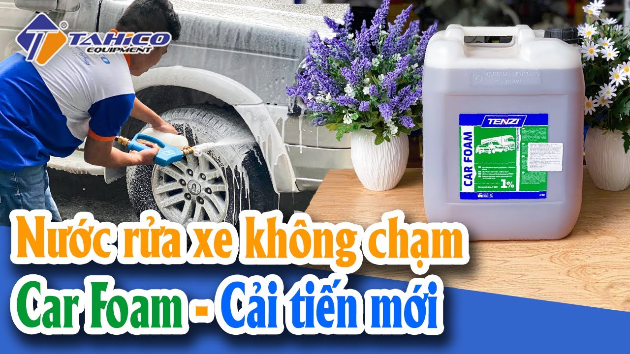 Dung dịch rửa xe không chạm Tenzi - Super Green Power 1 lít 13