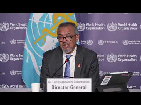 LIVE: Media briefing on global health issues with Dr Tedros