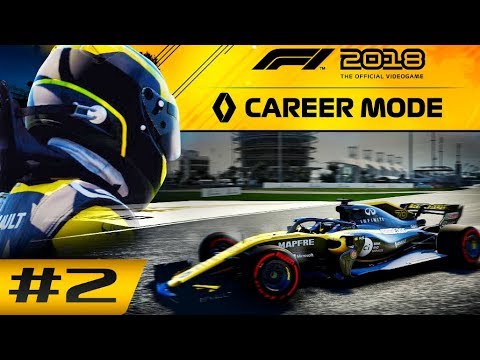 F1 2018 Career Mode Part 2: THIS IS A WAKE UP CALL