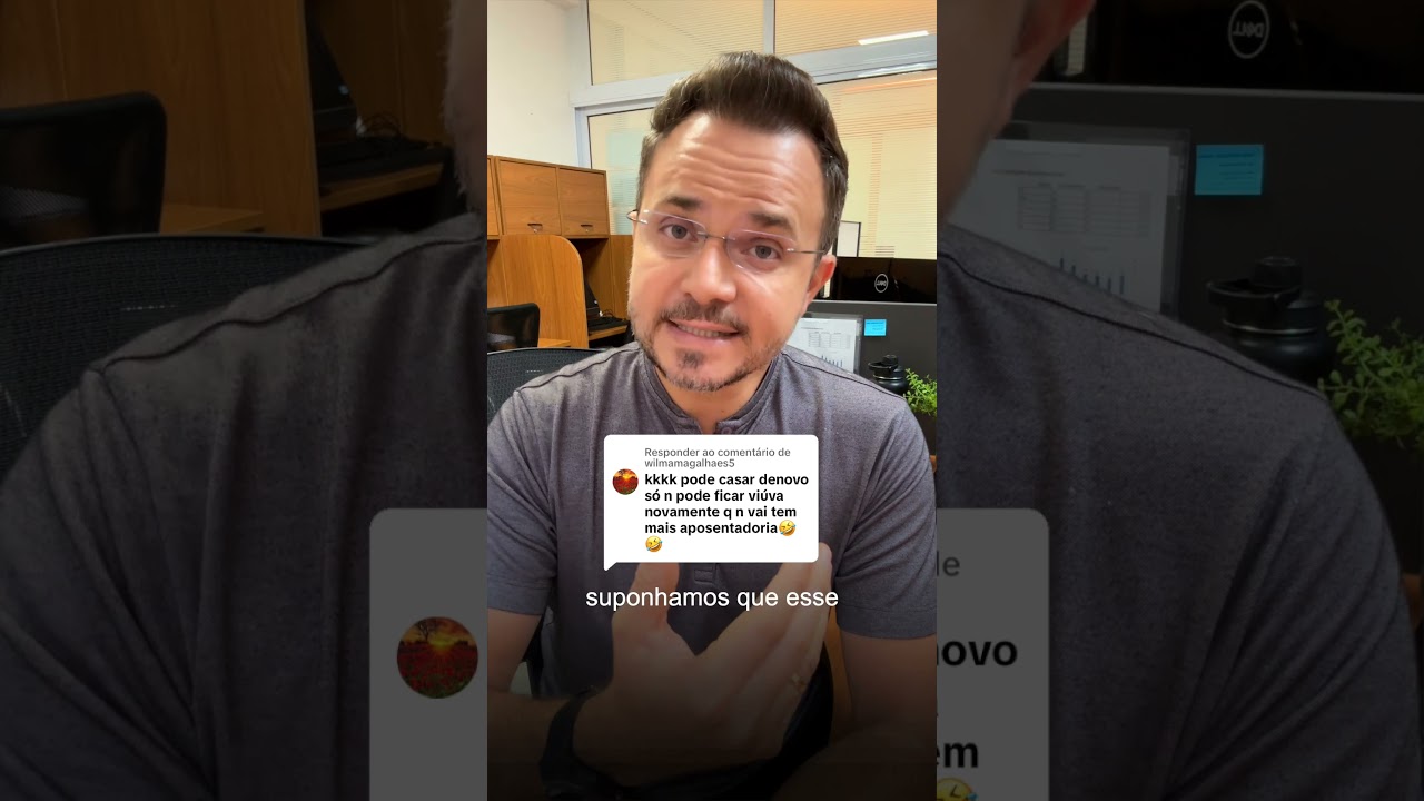 Como fica a situação da pensionista se ela se casar novamente? #shorts #aposentadoria #inss