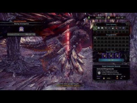 6 minute Tempered Nergigante with Xeno'jiiva Longsword