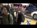 Kristen Stewart and Alicia Cargile leaving LAX.